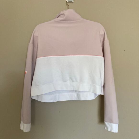 Nike Pro Get Fit Icon Clash Womens Fleece Sweatshirt Half-Zip Dri Fit Size M - Picture 8 of 16